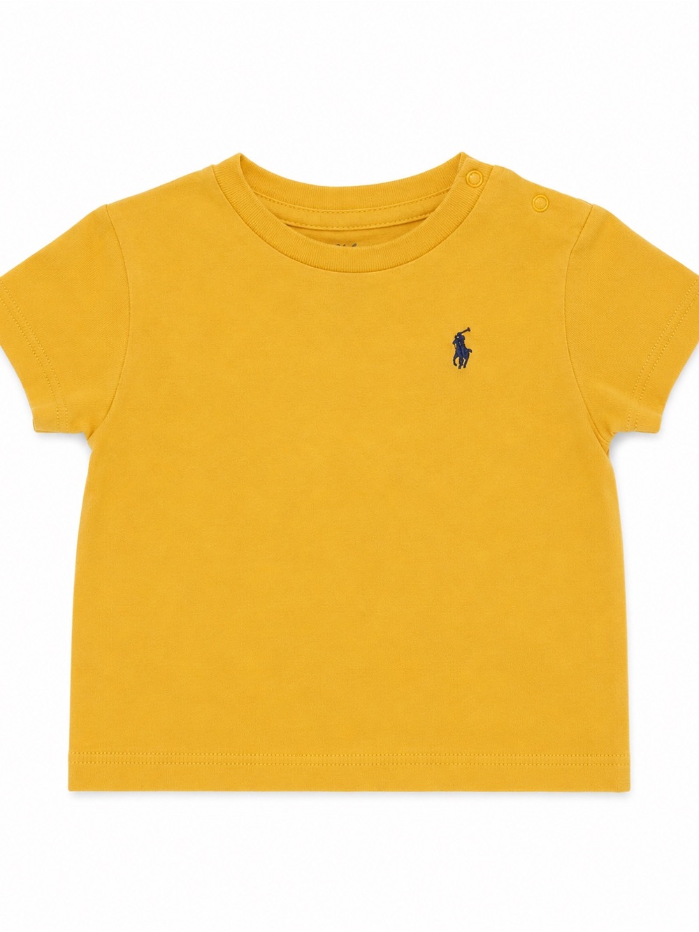 Ralph Lauren Mustard Yellow Baby Tee with Polo Pony